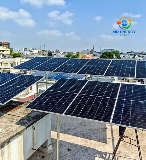 On Grid Solar System installation